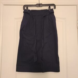 Uniqlo Elegant Navy Blue Women's Skirt Womens Size Small